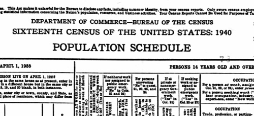 1940 Census